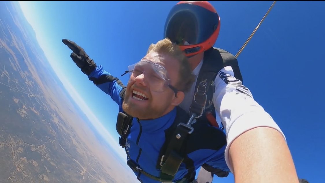 Me Skydiving