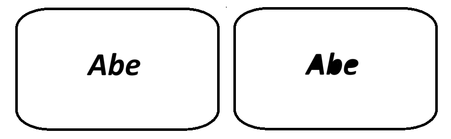 A side by side of what one might expect to cut vs what actually does