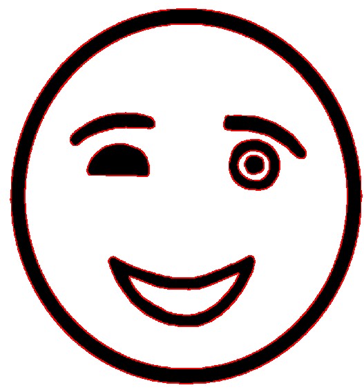 preview mode of smiley face